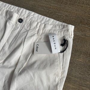PacSun Off-White Corduroy Men's Pants